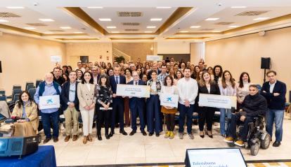 Foto de familia del acto de resolución de las Convocatorias de Proyectos Sociale en Castilla-La Mancha