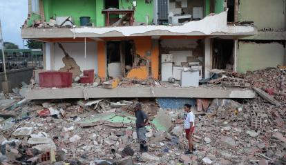Se estima que 1,3 millones de personas se han visto afectadas por los terremotos.