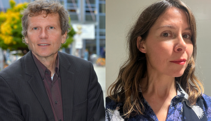 Hartmut Rosa y Alexandra Laudo.