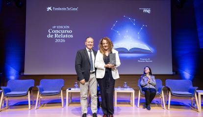 Matilde Rubio Quijano (Sevilla), ganadora del primer premio en la categoría de pódcast.