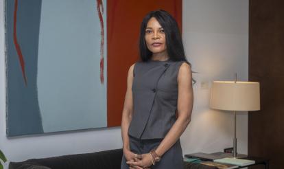 Ana Cristina Maye, coordinadora general de la Federación de Fútbol de Guinea Ecuatorial y FIFA Guardian.