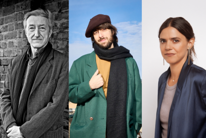 Imatge de Julian Barnes, David Uclés i Valeria Luiselli, protagonistes del festival En altres paraules a CaixaForum Barcelona.