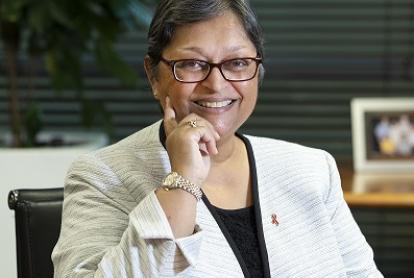 Quarraisha Abdool Karim, epidemióloga sudafricana especializada en enfermedades infecciosas y una figura de referencia internacional en investigación y prevención del VIH.