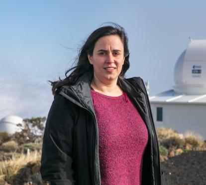 Ana Escorza, analiza estrellas en el Instituto de Astrofísica de Canarias.Para ella, la beca de posdoctorado Junior Leader, ha supuesto la posibilidad de «volver a España». 