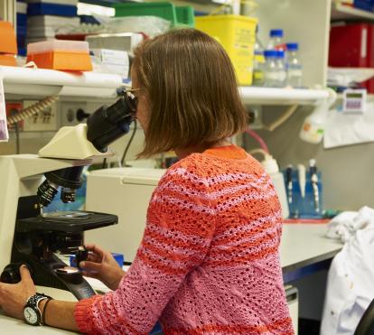 Eva González Suárez, doctora en Biología Molecular e investigadora principal del laboratorio de Transformación y Metástasis del CNIO.