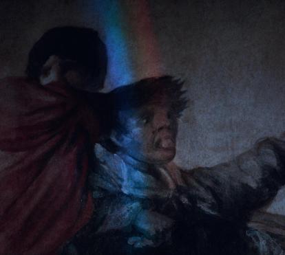 Philippe Parreno, fotograma de La quinta del sordo, 2021.