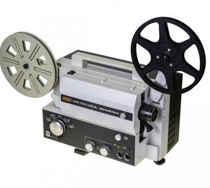 Proyector Eumig S810 D LUX. 1974. Salamanca, Filmoteca de Castilla y León