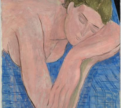 Henri Matisse, «Le Rêve» [El sueño], mayo de 1935. Centre Pompidou, París. Musée national d’art moderne / Centre de création industrielle AM 1979-106.