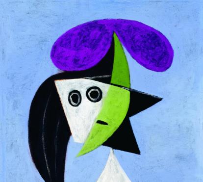 Pablo Picasso, «Femme au chapeau» [Mujer con sombrero], 1935. Legado de M. Georges Salles en 1967. Centre Pompidou, Paris. Musée national d’art moderne – Centre de Création Industrielle.