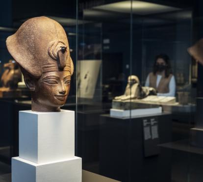 Faraón. Rey de Egipto se podrá visitar en CaixaForum Palma hasta el 15 de mayo de 2022.