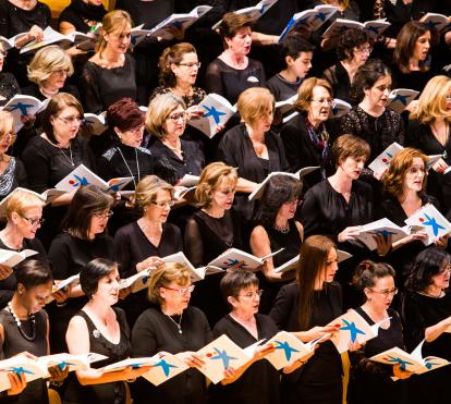 Un total de 186 cantantes aficionados de ocho conjuntos vocales de la región forman parte del concierto participativo Réquiem de Mozart en Santander.