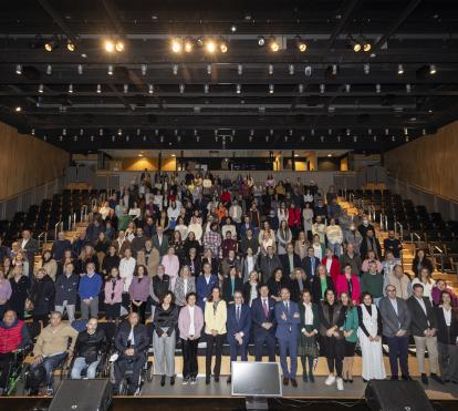 Acto en Málaga de resolución de la Convocatoria de Proyectos Sociales de la Fundación ”la Caixa” en Andalucía.