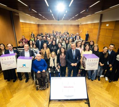 Acto de resolución de la Convocatoria de Proyectos Sociales en Castilla-La Mancha celebrado en el Palacio de Congresos de Toledo.