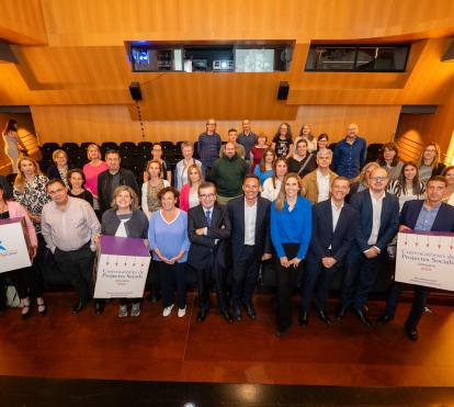 Acte de resolució Convocatòria de Projectes Socials Catalunya 2023 de la Fundació ”la Caixa” a CaixaForum Lleida