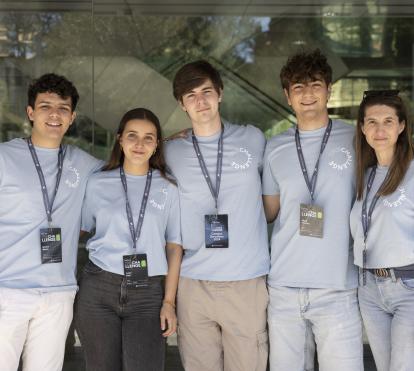 Los alumnos del Colegio Santa Ana de Sevilla premiados por The Challenge de EduCaixa