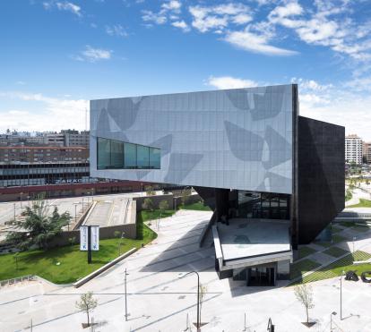 CaixaForum Zaragoza a vista de pájaro