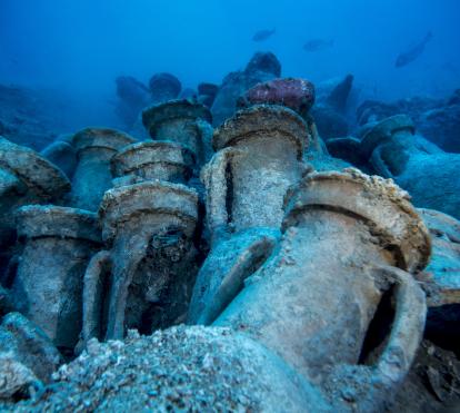 Yacimiento en las Illes Formigues II.