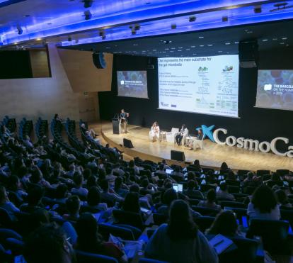 Imagen del congreso «Barcelona Debates on the Human Microbiome» del 2024.