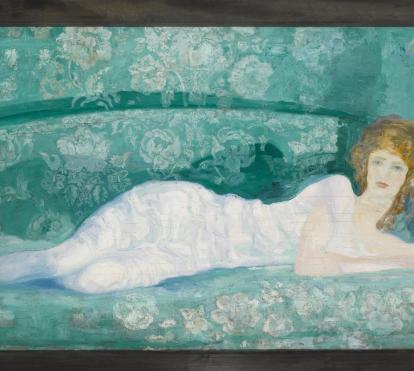 Hermen Anglada-Camarasa, «Retrat de Marianne Willumsen», 1920-1921. Oli sobre tela.