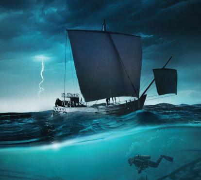 Imagen de la serie documental «Navis romana»,