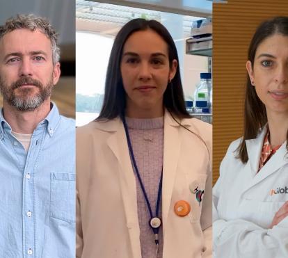Héctor Huerga, María Martínez y Gemma Moncunill, nuevos líderes de grupo del CaixaResearch Institute.