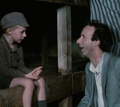 Imatge de la pel·lícula «La vida és bella».