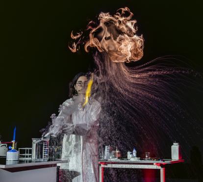 Imatge del nou Termoshow de CosmoCaixa.