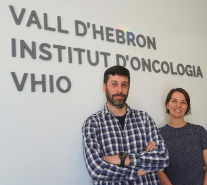 El Dr. Jose Antonio Seoane y la Dra. Silvana Maas. 