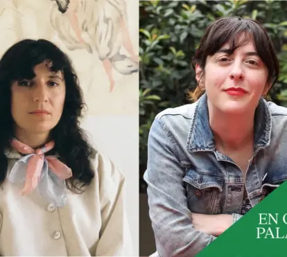 Imagen del Vermut poético con Lorena Álvarez y Lucía Lijtmaer en CaixaForum Barcelona. 