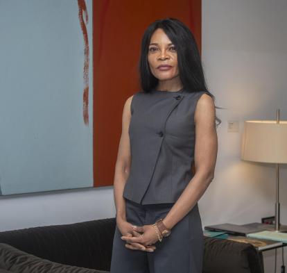 Ana Cristina Maye, coordinadora general de la Federación de Fútbol de Guinea Ecuatorial y FIFA Guardian.