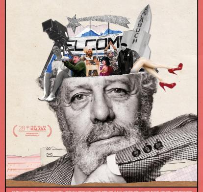 Cartel del documental «Berlanga, fanáticamente contradictorio» de CaixaForum+ en asociación con Estela Films.