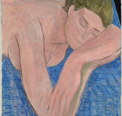 Henri Matisse, «Le Rêve» [El sueño], mayo de 1935. Centre Pompidou, París. Musée national d’art moderne / Centre de création industrielle AM 1979-106.