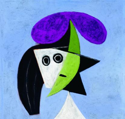 Pablo Picasso, «Femme au chapeau» [Mujer con sombrero], 1935. Legado de M. Georges Salles en 1967. Centre Pompidou, Paris. Musée national d’art moderne – Centre de Création Industrielle.