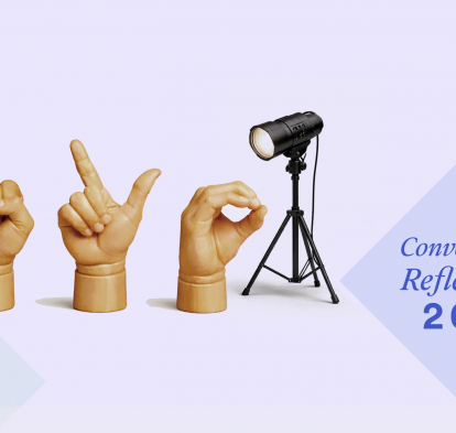 Imatge de la taula rodona «Obrim la porta a una escena accessible», al Palau Macaya. 