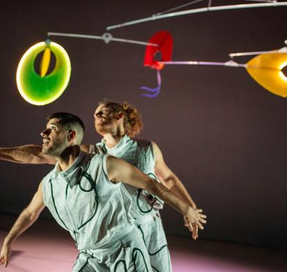 Imagen del espectáculo «Únicos», de la compañía Da-Te Danza.