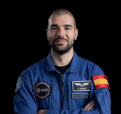 Pablo Álvarez Fernández, astronauta de la Agencia Espacial Europea (ESA).