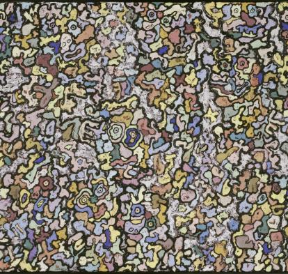 Jean Dubuffet, La Gigue irlandaise [La giga irlandesa], 1961. Centre Pompidou, Paris Musée national d’art moderne – Centre de Création Industrielle.