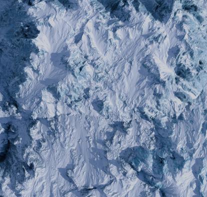 Detalle del paisaje de Europa, satélite de Júpiter.