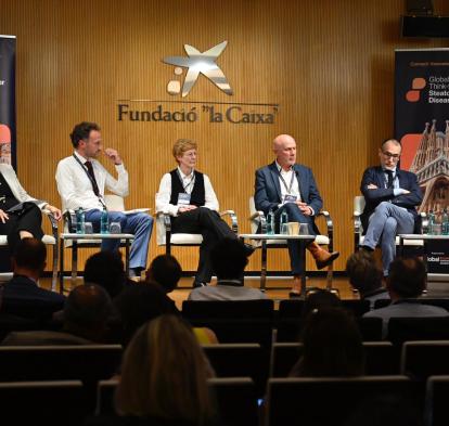 Encuentro del Think-tank Global sobre Esteatosis Hepática, celebrado los días 5 y 6 de junio en el Palau Macaya de Barcelona con el apoyo del Instituto de Salud Global de Barcelona (ISGlobal).