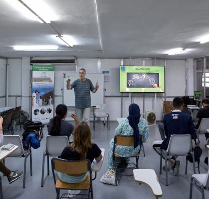 Sesión organizada por una entidad escogida en una resolución anterior en Cataluña