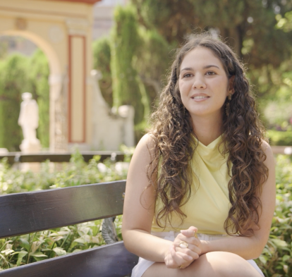Ana María Vázquez ha completat els estudis superiors gràcies a una beca que li ha donat accés a oportunitats que estaven fora del seu abast.