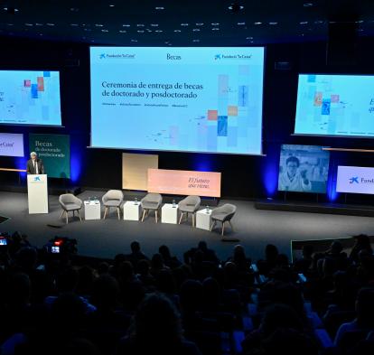 Lliurament de diplomes de les beques de doctorat i postdoctorat de la Fundació ”la Caixa”. Convocatòria 2024. 
