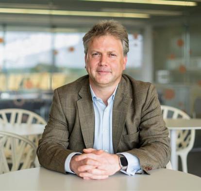 Ewan Birney, experto en genética y coautor del primer borrador del genoma humano.