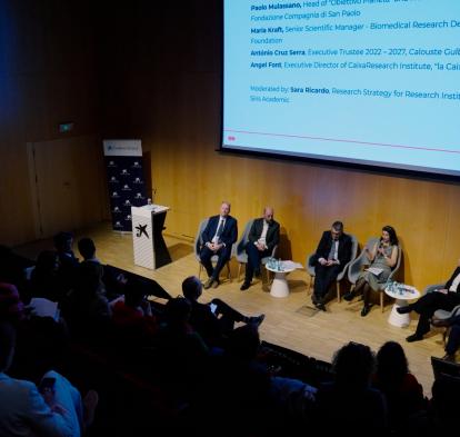 Forum on philanthropy and research centers organized by Philea at CosmoCaixa last March.