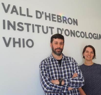 El Dr. Jose Antonio Seoane y la Dra. Silvana Maas. 