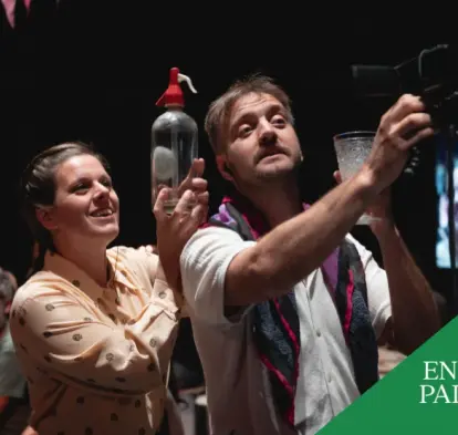 Imagen de la función IAIA Un espectáculo de Mambo Project, en CaixaForum Barcelona. 