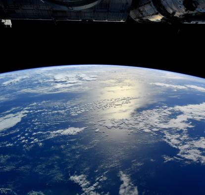 La Terra des de l’Estació Espacial Internacional. 