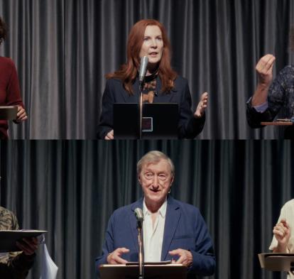Protagonistas de En pausa: Lecturas para pensar el presente. 