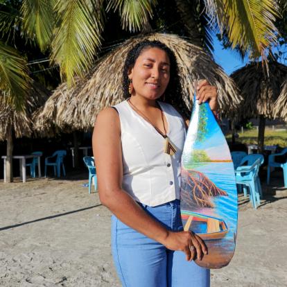 A network of small businesses boosts local tourism on the shores of the Caribbean Sea