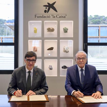 La Generalitat y la Fundación ”la Caixa” firman un acuerdo para invertir 250 millones en materia de acción social, cultural y de investigación